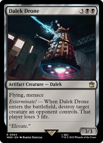 Magic the Gathering (MTG) Secret Lair x Doctor Who: The Dalek