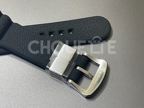 FABRICANTE DE EQUIPOS ORIGINALES Seiko Prospex 22 mm correa de correa de reloj de silicona negra para SRPB53JC, 4R35-01V - Imagen 5 de 10