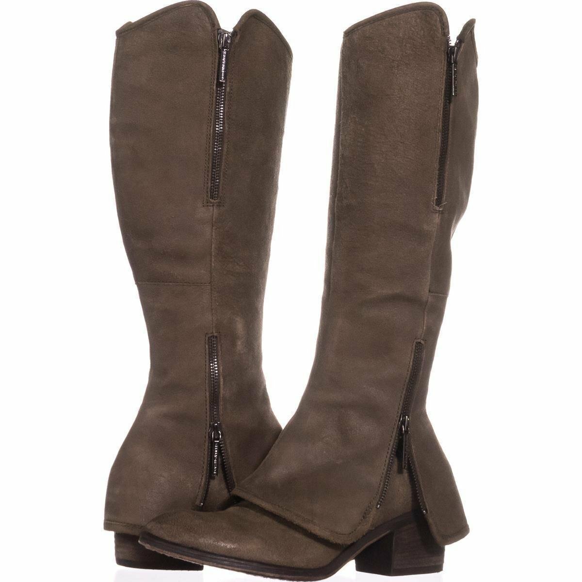 Donald J Pliner Womens devi6 Suede Almond Toe Knee High, Dark Olive, Size 7.5 sY Donald J Pliner Womens devi6 Suede Almond Toe Knee High, Dark Olive, Size 7.5 sY