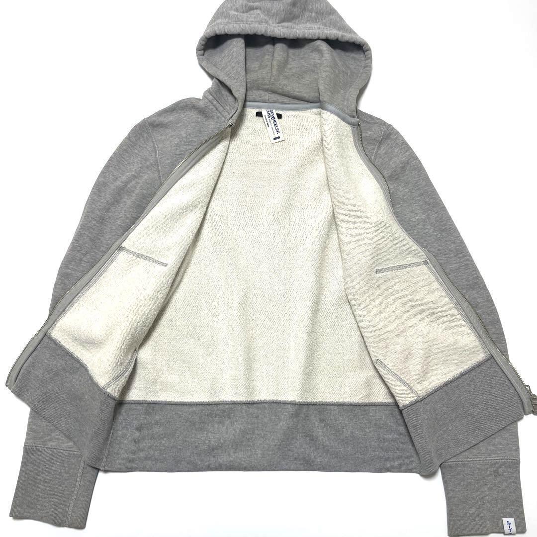 Loopwheeler x BEAMS PLUS Hoodie Gray Cotton Size S Used From Loopwheeler x BEAMS PLUS Hoodie Gray Cotton Size S Used From