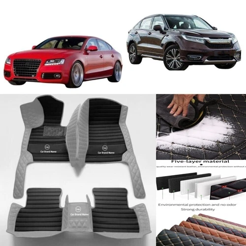 For Jeep All Models Custom Car Floor Mats Carpets Liner All Weather Waterproof - Imagen 14 de 37