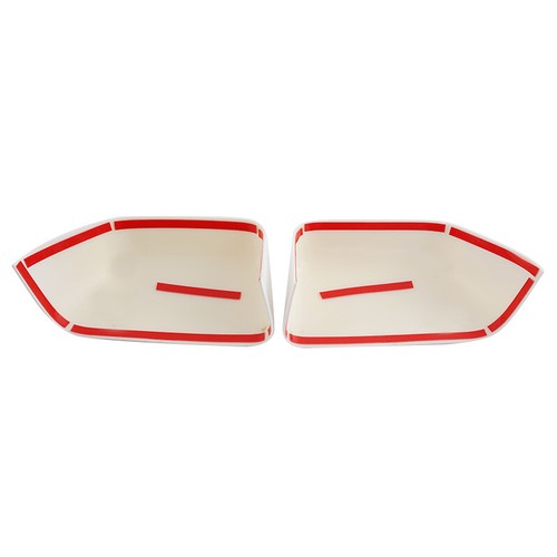 Door Side Towing Top Mirror Cover Caps White For Ford F250 F550 Superduty 2017 + - Picture 13 of 13
