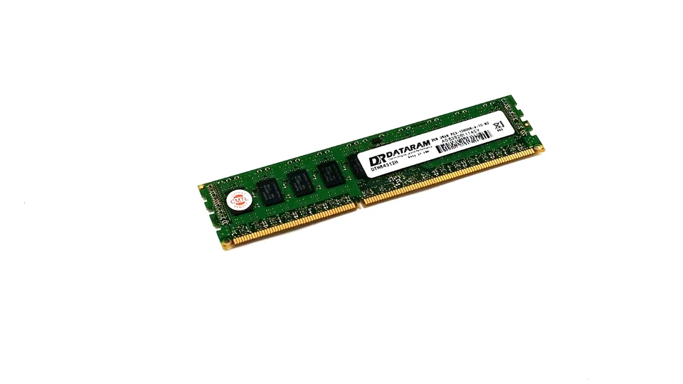 DATARAM 4x2GB (8GB) DTM64312H PC3-10600 DDR3 ECC Registered Server Memory Kit - Image 4 of 4