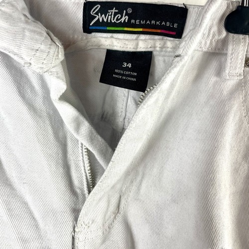 Herren Original Switch bemerkenswerte Denim Shorts Gr. 36 100 % Baumwolle - Bild 3 von 5