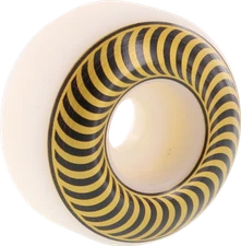 Spitfire Classics 50mm 99d White / Gold Skateboard Wheels - Set of 4