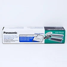 Panasonic KX-FA55 Fax Ink Replacement Film Cartridges 2 Roll Value Pack Genuine