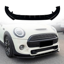 Schwarz Frontspoiler Splitter Lippe Für Mini Cooper S JCW F55 F56 F57 2014-2021