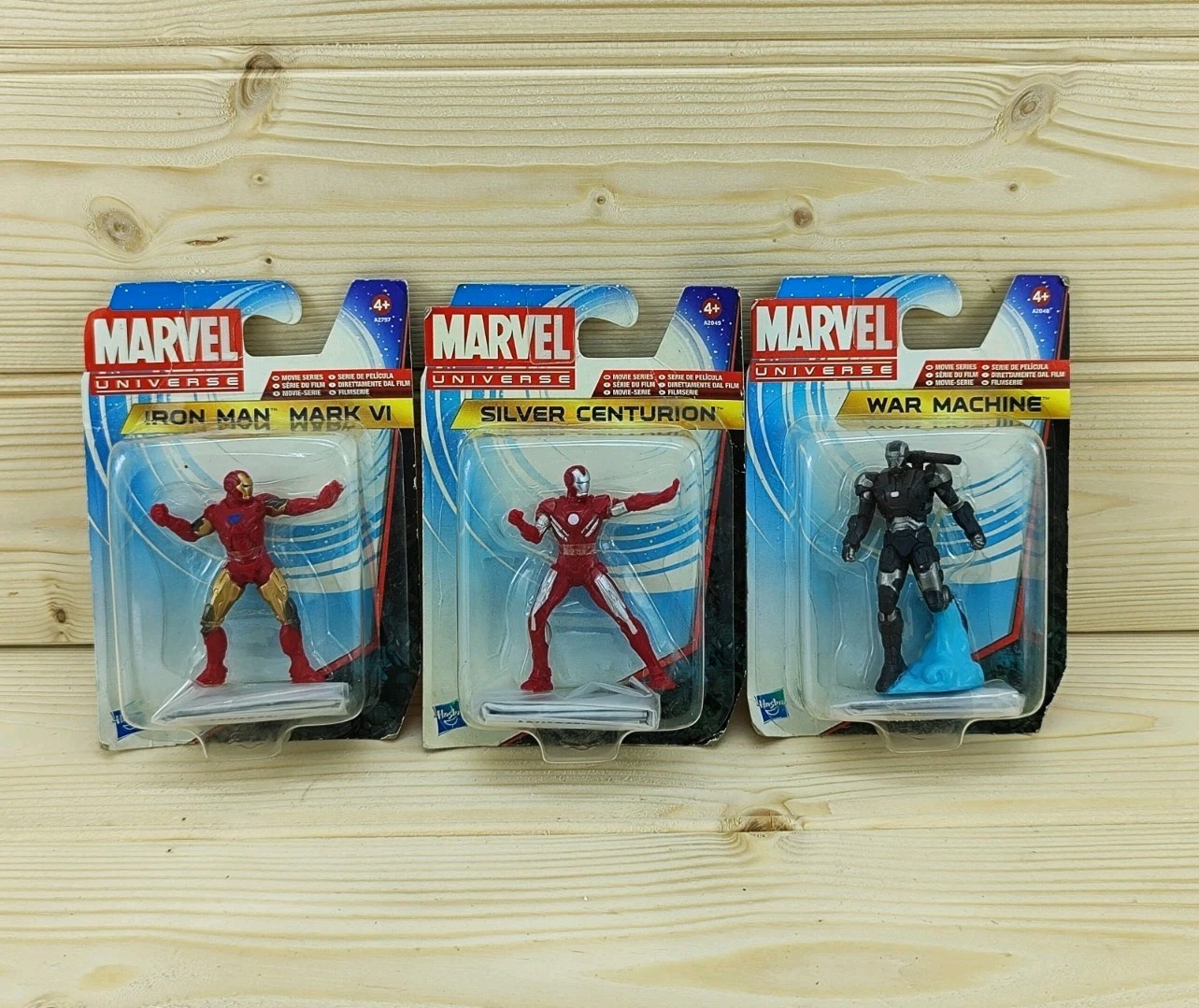 Marvel Universe Classic 2.5"" Iron Man VI Silver Centurion War Machine Toy Sealed