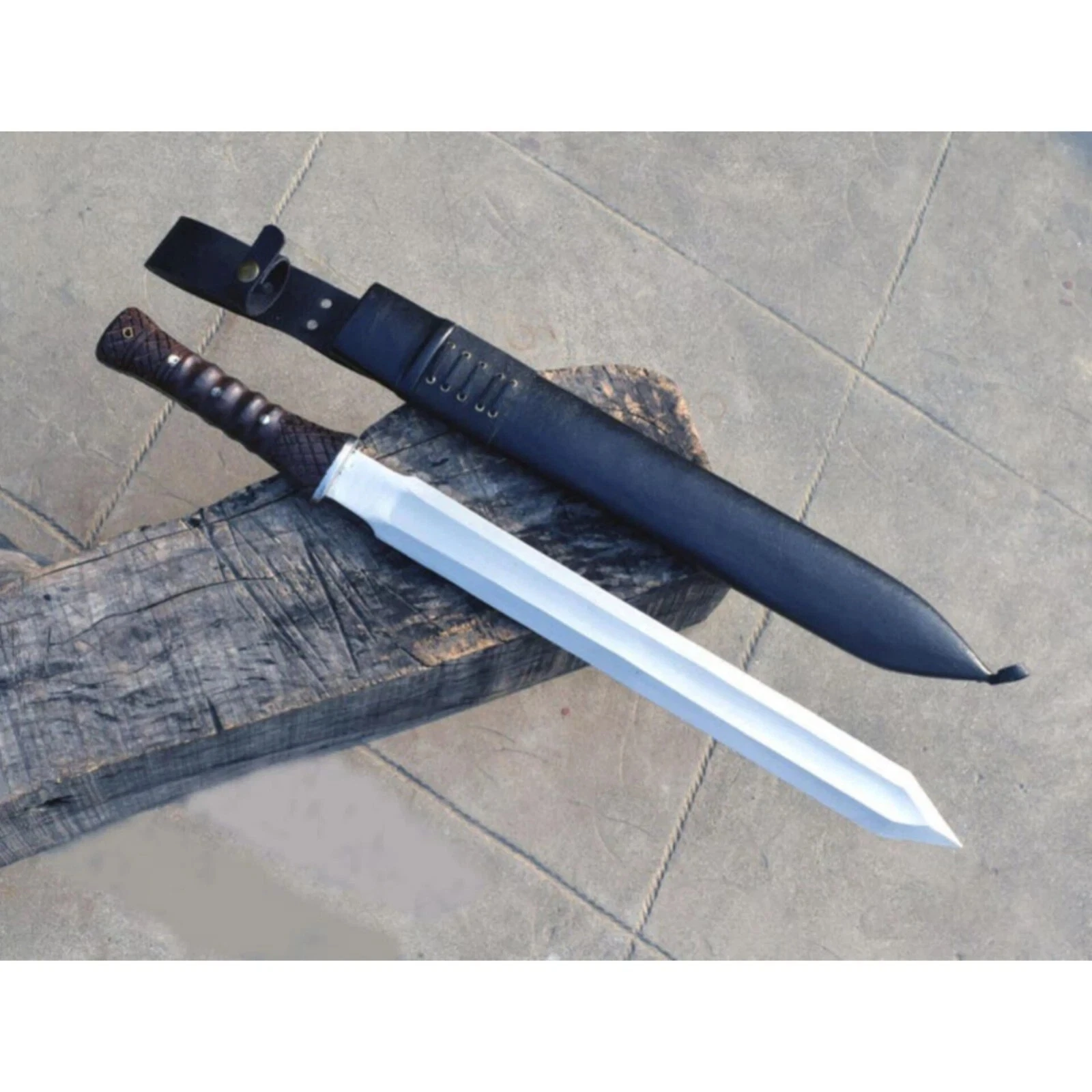 Custom Handmade Carbon Steel Blade Roman Gladius Sword | Hunting Sword Camping