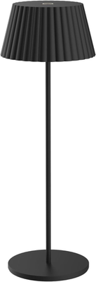 #ad #ad Raven Black 2700K Dimmable Cordless USB C Rechargeable Table Lamp NHTL RA BLK $65.99