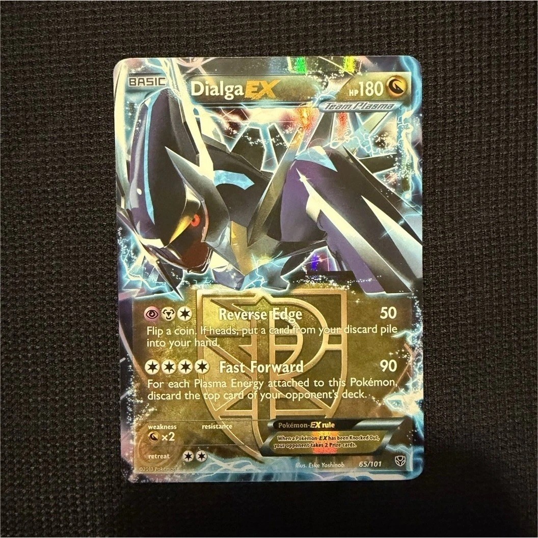 Dialga EX 65/101 PLASMA BLAST (LP) Pokemon - Ready to Ship