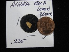 ALASKA GOLD  LEMON CREEK .235 GRAM 5822.31 per troy oz