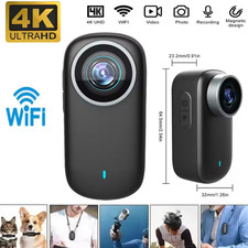 4K MINI WIFI Action Camera Thumb Sport DV POV Portable Video Recorder Waterproof