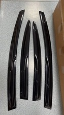 For 2012-2015 Honda Civic Sedan Jdm 3d Wavy Mugen Style Window Visor Rain Guards
