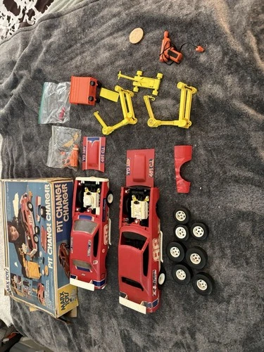 2 Marx Toys Pit Change Chargers  For Parts