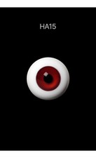 MSD SD doll glass Eyes D - Basic 14mm Glass Eye HA15 N5-5-1 red color