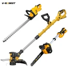 Cordless String Trimmer/Hedge trimmer/Telescopic Chainsaw for Dewalt 20V Battery