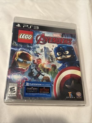 PS3 Lego Marvel Avengers Playstation 3 Brand New Factory Sealed US Version
