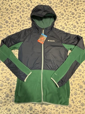 Columbia Youth Basin Butte Full Zip Hooded Fleece Spring Jacke Size Youth XL NEW
