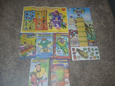 Mcdonalds 1999 Set FunTimes, Toy Story 2 Poster, FunTimes Calendar