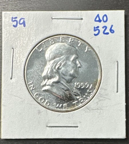 1959 FRANKLIN HALF DOLLAR PROOF