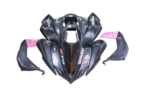 2008 - 2014 Kawasaki KFX450R Plastic Set Front Rear Fender Side Panels Grill Set
