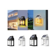 Wall Solar Light Wall Solar Lantern Windproof LED Sconce Light Outdoor Lamp
