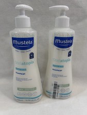 Mustela Stelatopia Eczema-Prone Skin Cleansing Gel Baby Face  Body Lot Of 2