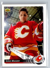 1992-93 Upper Deck #314 Sergei Makarov Calgary Flames