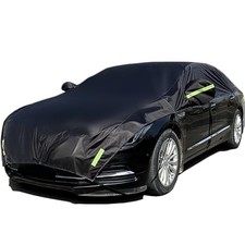 Half Car Cover All Weather Car Body Cover for All Season Sunshade Fit Sedan