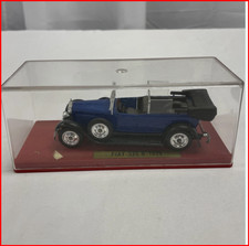 Solido Age D'or 1929 Fiat 525N Blue Scale 1:43