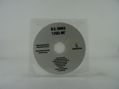 D.S. JONES I FEEL ME (A3) 9 Track Promo CD Single including Plastic Sleeve HIT R