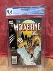 Wolverine Saga #1 CGC 9.6 Graded Comic New Slab White Pages Marvel 1989