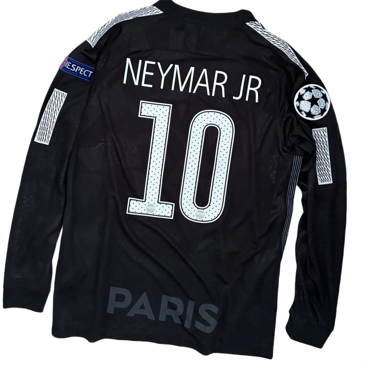 Nike Dri-Fit Jersey Men Black #10 Neymar Paris Saint-Germain (PSG