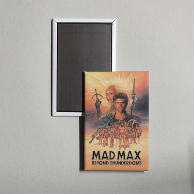 Mad Max Beyond Thunderdome Mini Movie Poster Fridge Locker Magnet