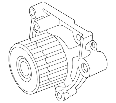 #ad Genuine Honda 1996 2000 Honda Water Pump Yamada 19200 P2A A01 $127.82