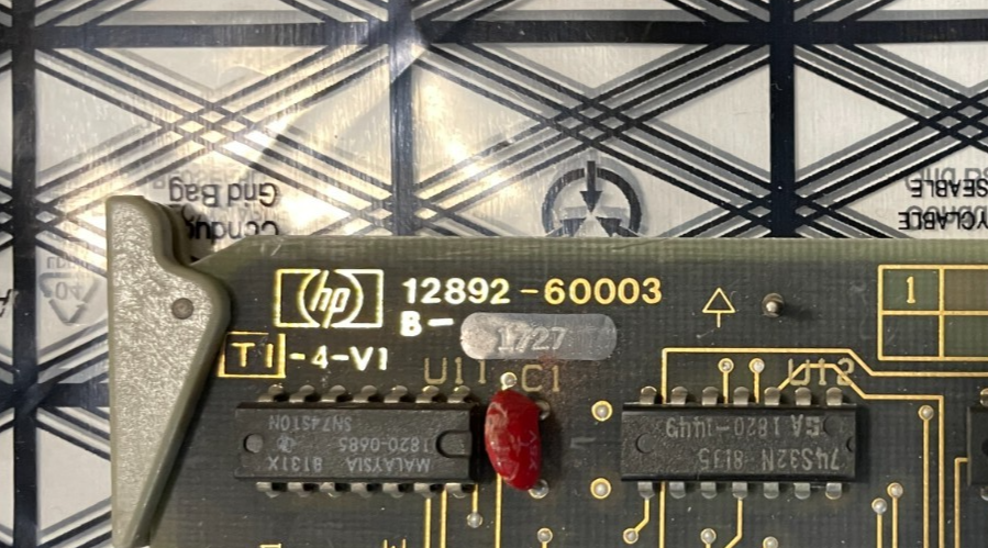 HEWLETT PACKARD HP 1000 MX COMPUTER MEMORY PROTECT 12892-60003 | eBay