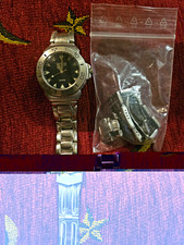 MAGE Herren Armbanduhr Quarz Analog Edelstahl...