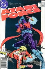 Atari Force Canadian Price Variant #6 FN- 5.5 1984 Stock Image Low Grade
