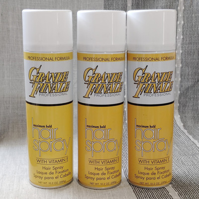 Grande Finale Professional Formula Max Hold Vitamin E Hair Spray 10.2 oz