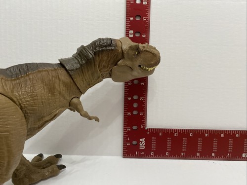 T-REX Jurassic Park Legacy Extreme Chompin' Tyrannosaurus Rex 18" Mattel 2017 - Photo 21/21