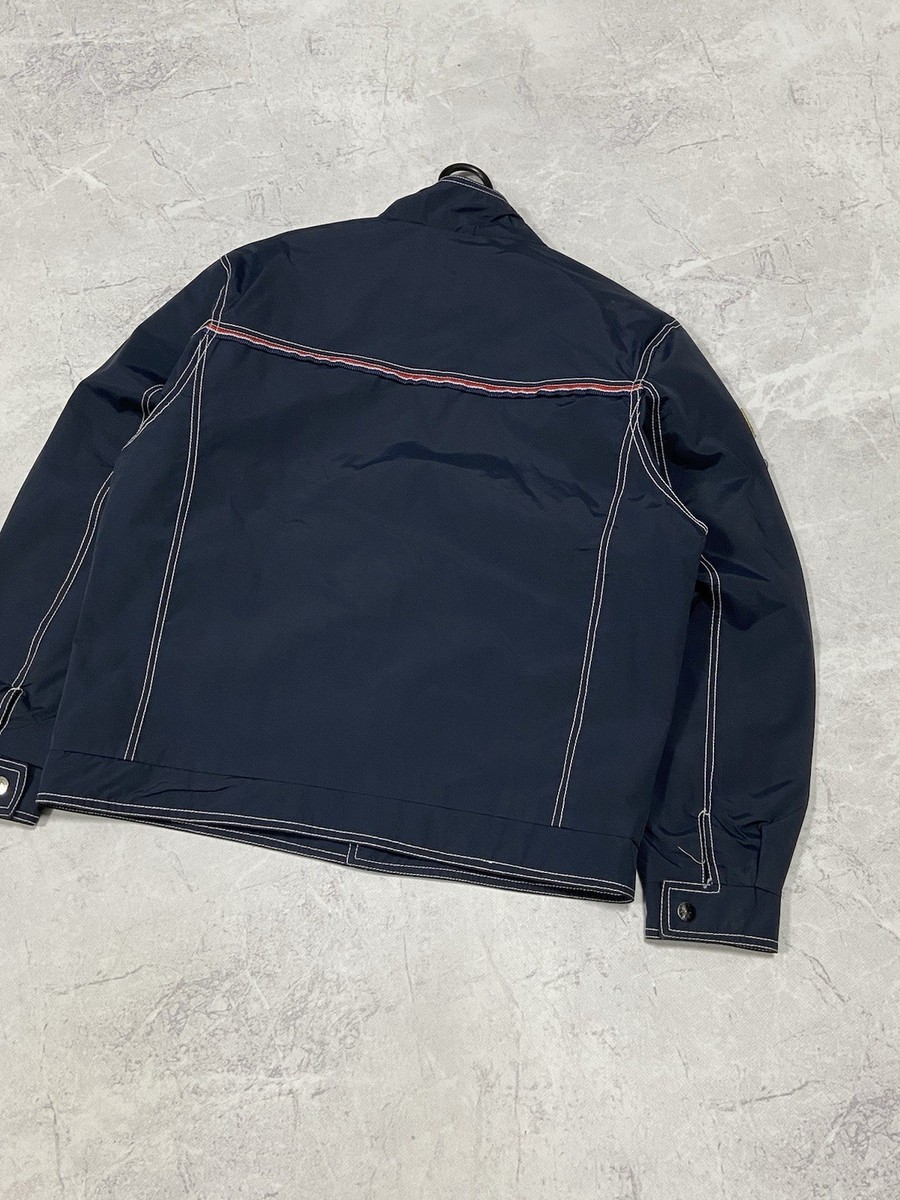 Harrison Gibson Racing Team Jacket Big Logo Star MOTO Size L | eBay