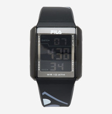 OROLOGIO DIGITALE NUOVO CON SCATOLA STILE FILA NERO GRIGIO