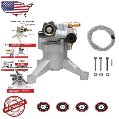 #ad OEM Technologies 3100 PSI Pressure Washer Pump Kit 2.4 GPM Vertical 7 8quot; Shaft $226.79
