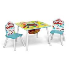 Delta Children- Play Doh Table and 2 Chair Set   Includes 10-Pack of Assorted