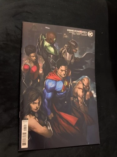 CRIME SYNDICATE #1 SKAN WONDER WOMAN SUPERMAN VARIANT 1