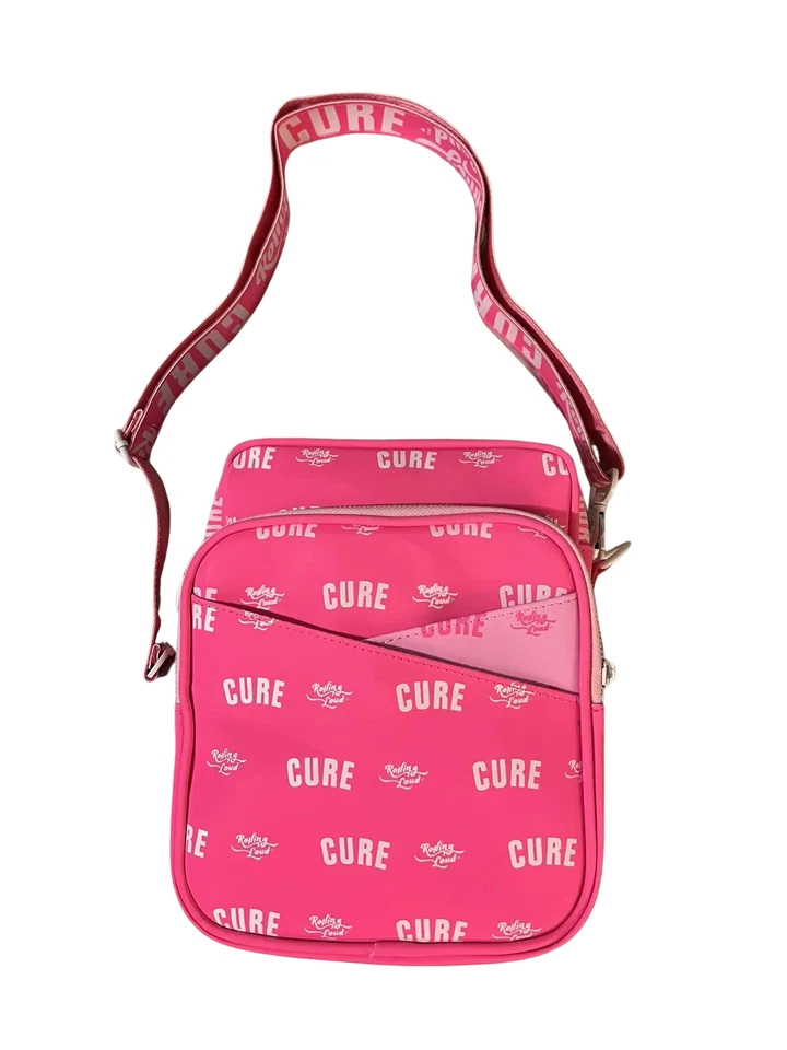Bolso Mensajero Reflectante CURE By WCC X Rolling Loud Rosa Caliente 3M Nuevo en Bolsa RARO Foto 3 de 4