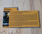 Vintage 1989 GI Joe Night Force Shockwave Swat Specialist Figure File Card