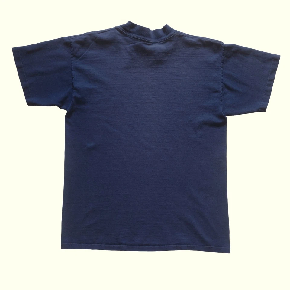 CAMISETA AZUL NUEVA MÉXICO DE COLECCIÓN AÑOS 90 GRÁFICO RÍO ROJO EXTERIOR HECHA EN ESTADOS UNIDOS TALLA L 1991 Foto 2 de 4