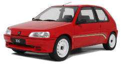 Peugeot 106 Ph.1 Rallye Red 1993 1/12 - G108 OTTOMOBILE
